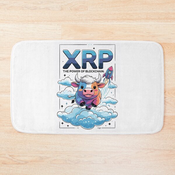 Item preview, XRP Power of Blockchain designed and sold by RoseAIArtRhythm.