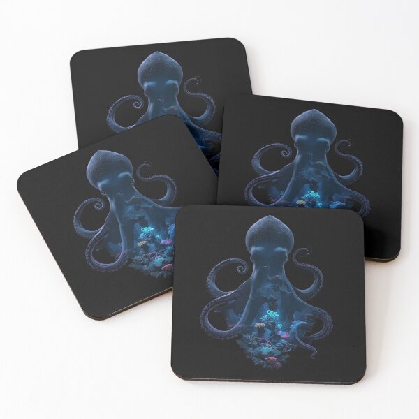 Item preview, The mystery of the deep-sea octopus designed and sold by KinoDesign.