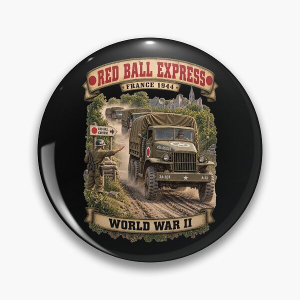 Item preview, Army - Red Ball Express - France 1944 - World War II - 3D - Enhanced designed and sold by Military Insignia Products.