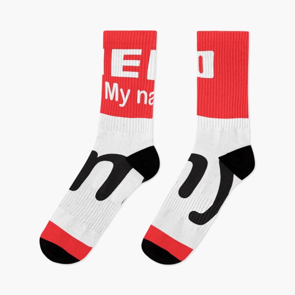 Item preview, Hello My Name is Jimmy - Red Name Tag designed and sold by Vector-Artist.