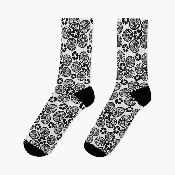 Item preview, Peace Love Justice Equity Radials with Heart Radials in White & Black designed and sold by Digitalmyth's Designs.