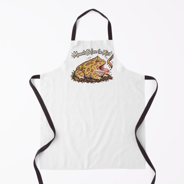 Item preview, Moments Before the Miss – Pacman Frog Feeding designed and sold by threadandfangs.