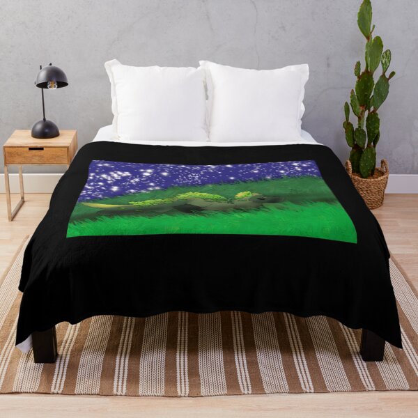 Item preview, Mystical Creature in a Starry Night Landscape designed and sold by Fibi-studio.