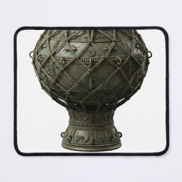 Item preview, Igbo-Ukwu Roped Bronze Vessel designed and sold by A3eEcosystem.