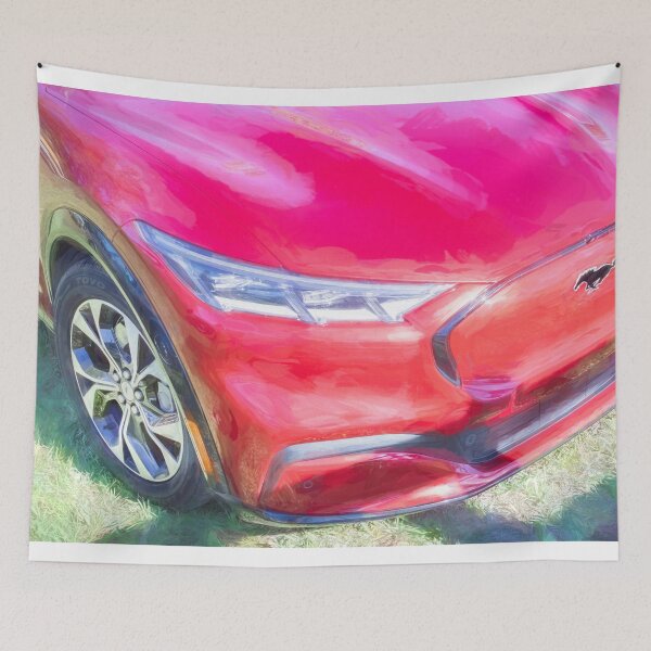 Item preview,  2025 Red Ford Mustang Mach EX designed and sold by RichFrancoCars.
