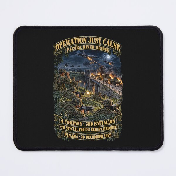 Item preview, SOF - Operation Just Cause - Company A 3rd Bn 7th SFG - PACORA RIVER BRIDGE - 3D - Enhanced designed and sold by Military Insignia Products.