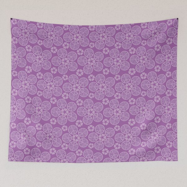 Item preview, Peace Love Justice Equity Radials with Heart Radials in Purple designed and sold by Digitalmyth's Designs.