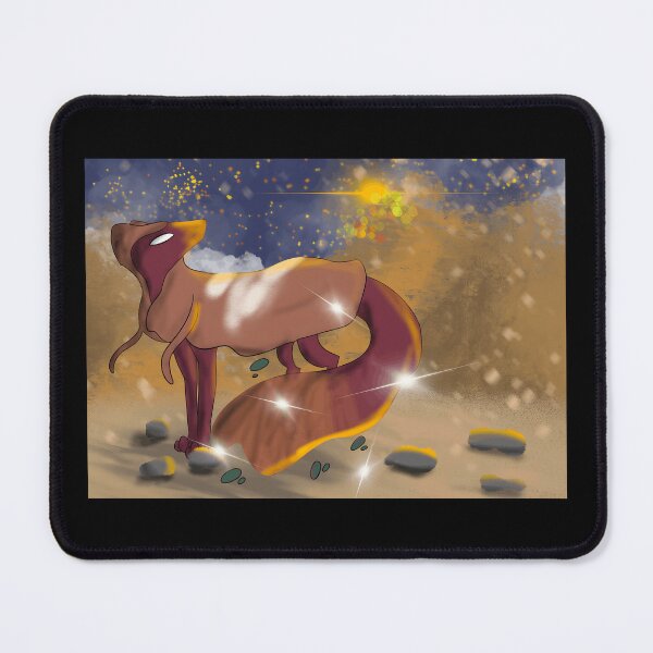 Item preview, Mystical Dog in a Cosmic Landscape designed and sold by Fibi-studio.