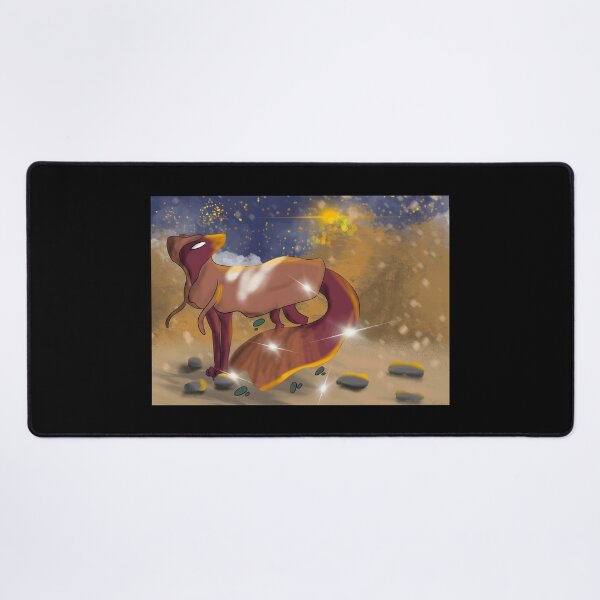 Item preview, Mystical Dog in a Cosmic Landscape designed and sold by Fibi-studio.