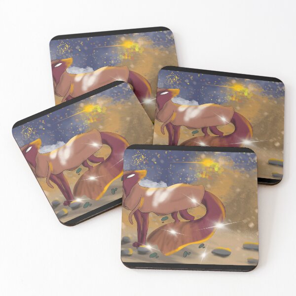 Item preview, Mystical Dog in a Cosmic Landscape designed and sold by Fibi-studio.