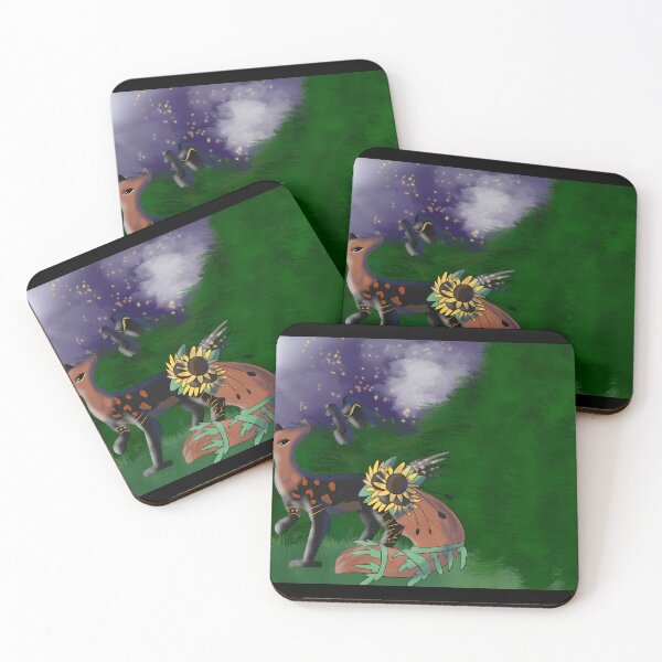Item preview, Mystical Creature with Sunflower and Night Sky designed and sold by Fibi-studio.