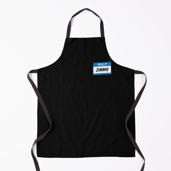 Item preview, Hello My Name is Jimmy - Blue Name Tag designed and sold by Vector-Artist.