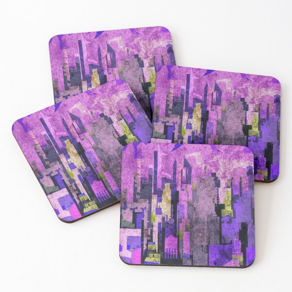 Item preview, Abstract city center designed and sold by kinpirks.
