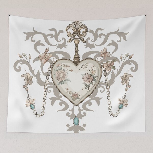 Item preview, Heart Locket designed and sold by poodlebearworld.