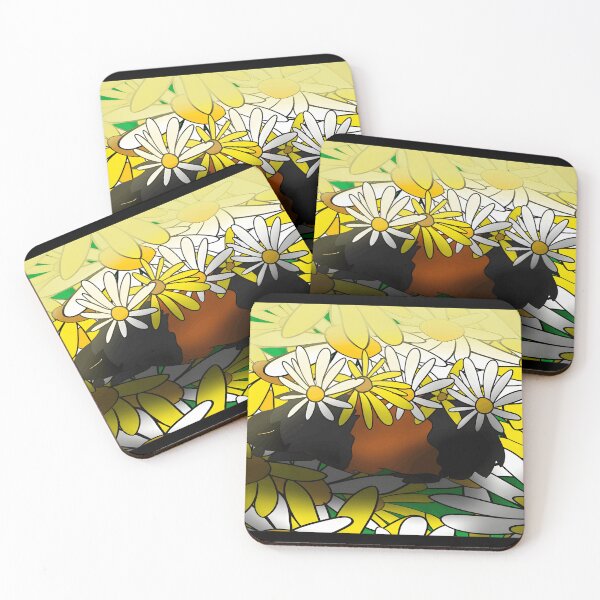 Item preview, Floral Dreamscape with Sleeping Animals designed and sold by Fibi-studio.