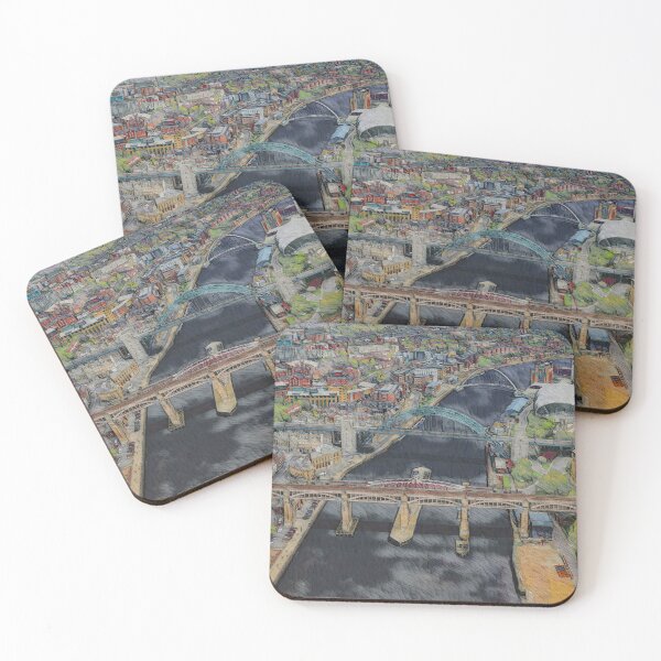 Item preview, Bridges Over the River Tyne, Newcastle designed and sold by ArtworkNorth.