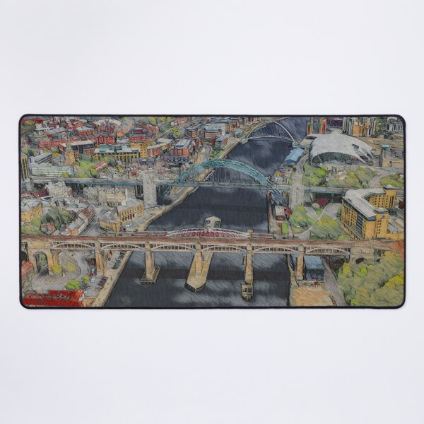 Item preview, Bridges Over the River Tyne, Newcastle designed and sold by ArtworkNorth.