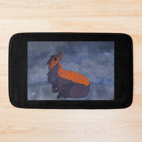 Item preview, Mystical Creature in Dynamic Blues and Oranges designed and sold by Fibi-studio.