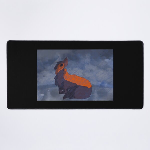 Item preview, Mystical Creature in Dynamic Blues and Oranges designed and sold by Fibi-studio.