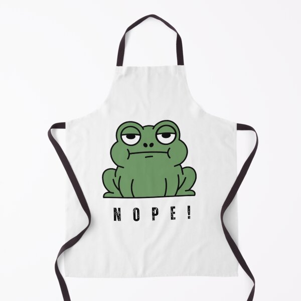 Item preview, Funny Unamused Frog Nope Sarcastic Mood Cute Meme Graphic designed and sold by KarimFisal.