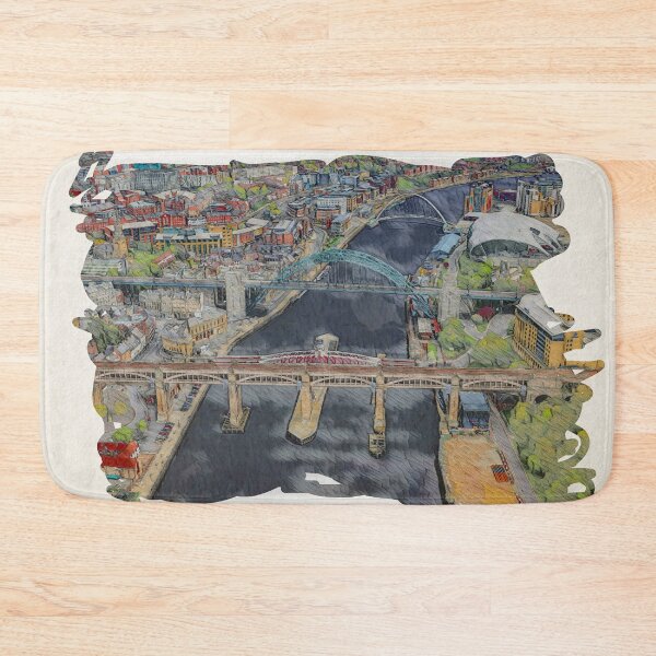 Item preview, Bridges Over the River Tyne, Newcastle designed and sold by ArtworkNorth.