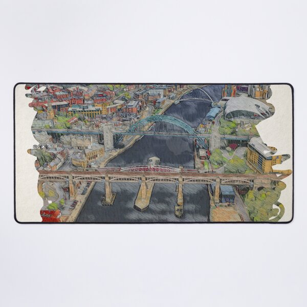 Item preview, Bridges Over the River Tyne, Newcastle designed and sold by ArtworkNorth.