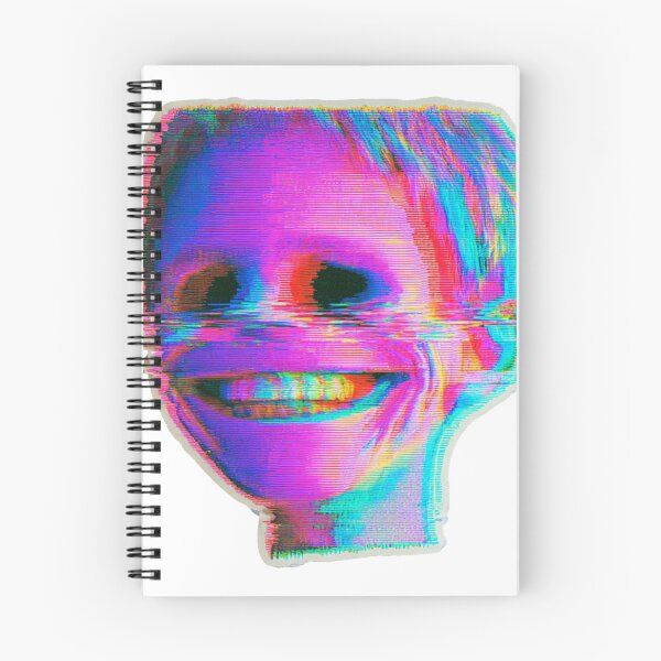 Item preview, Distorted Glitch Smile Face Aesthetic designed and sold by NicolasGlowArt.