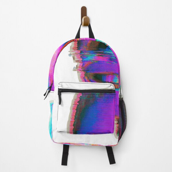 Item preview, Distorted Glitch Smile Face Aesthetic designed and sold by NicolasGlowArt.