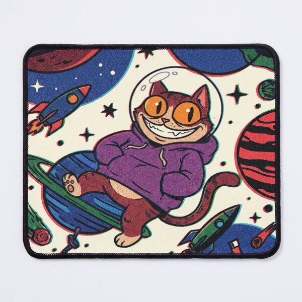 Item preview, Cosmic Cartoon Cat Space Adventure designed and sold by JanjjaSoulInk.