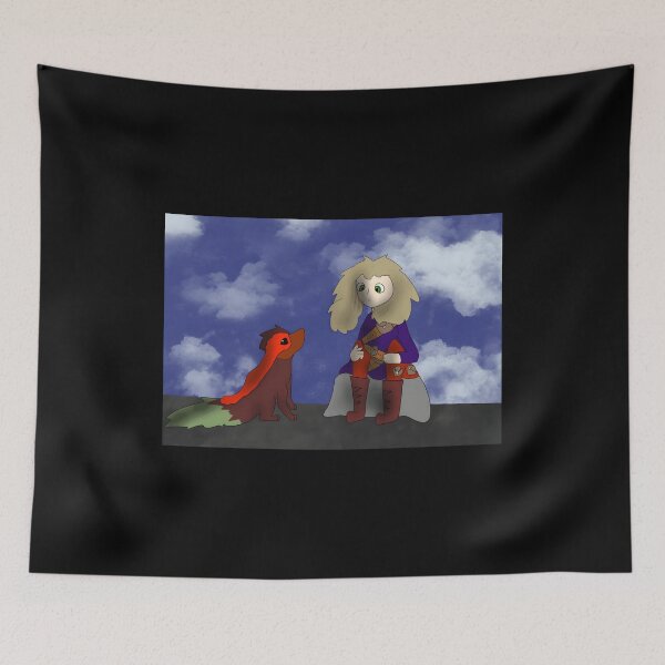 Item preview, Adventurer and Companion in a Fantasy Scene designed and sold by Fibi-studio.
