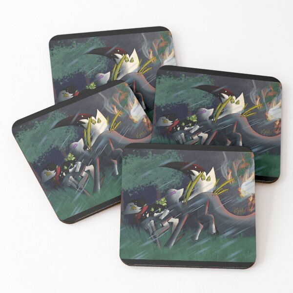 Item preview, Fantasy Creature Adventure in the Rain designed and sold by Fibi-studio.