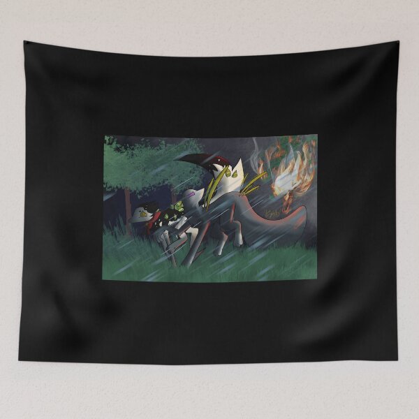 Item preview, Fantasy Creature Adventure in the Rain designed and sold by Fibi-studio.