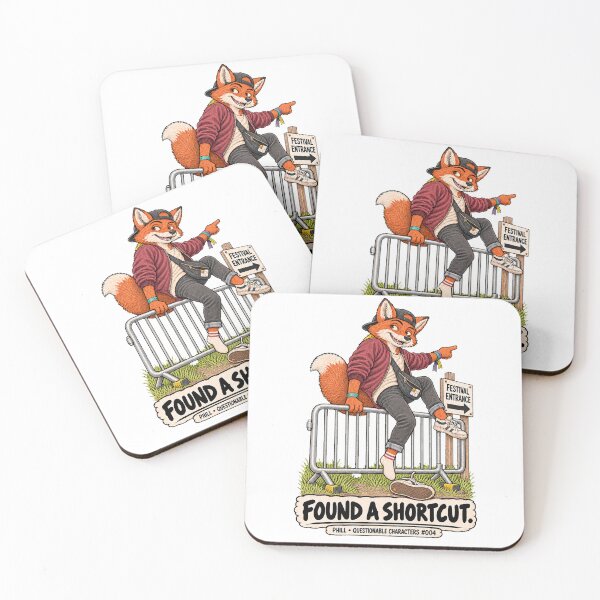 Item preview, Funny Festival Fox: Found a Shortcut designed and sold by BotherBox.