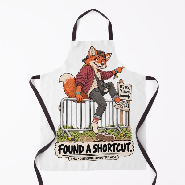 Item preview, Funny Festival Fox: Found a Shortcut designed and sold by BotherBox.