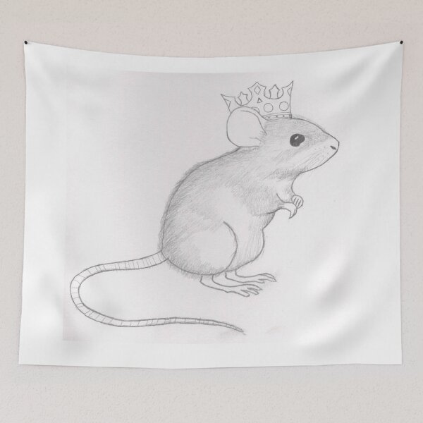 Item preview, All Hail the Mouse King designed and sold by SaveageFrost.