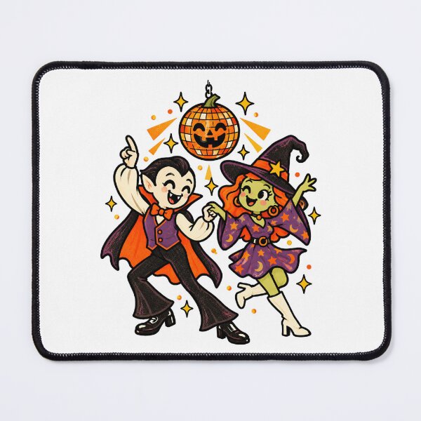 Item preview, Retro Vampire Witch Disco Halloween Dance designed and sold by NatureStyle555.