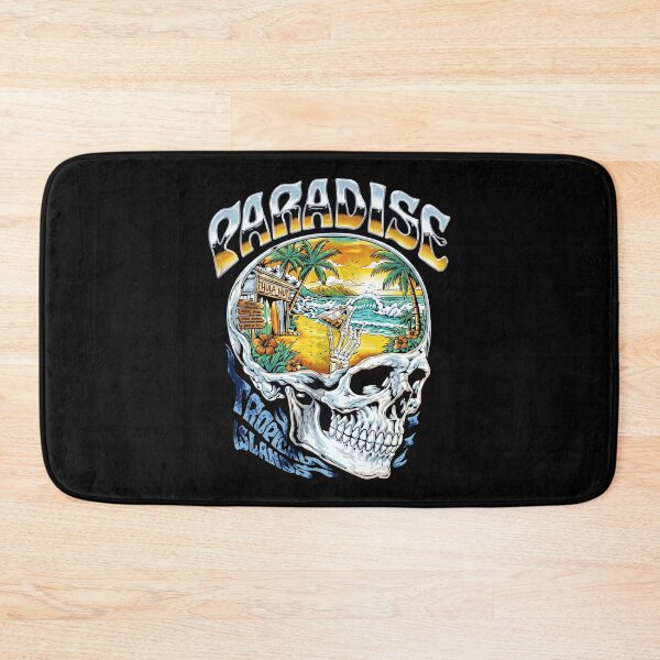 Item preview, Paradise - Tropical Islands - Hula Hut - Skull Surf Shop designed and sold by aleggsaurus.