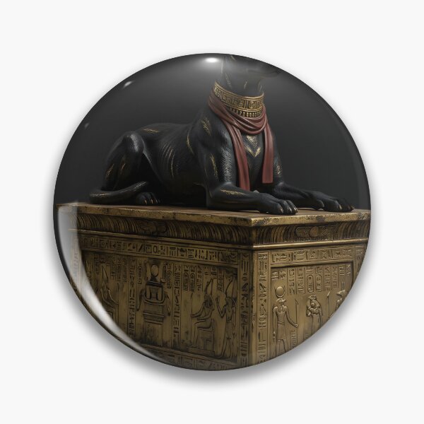 Item preview, Anubis Jackal on Golden Shrine designed and sold by A3eEcosystem.