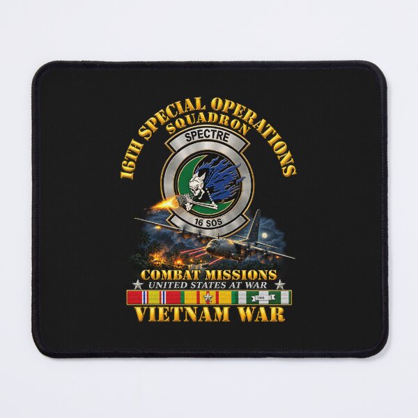 Item preview, SOF - 16th SOS - Combat Missions w VN SVC - 3D - Enhanced designed and sold by Military Insignia Products.