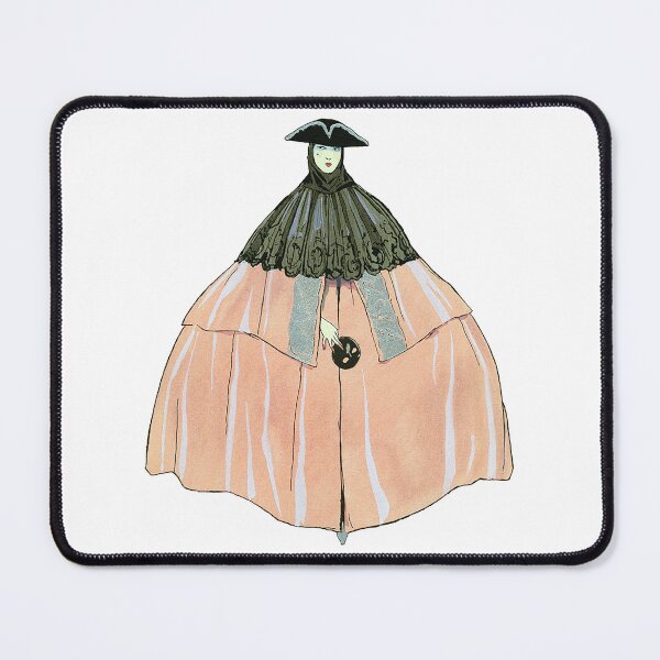 Item preview, Entrance costume of Elvira from Casanova by Georges Barbier 1921 designed and sold by Hedrin.