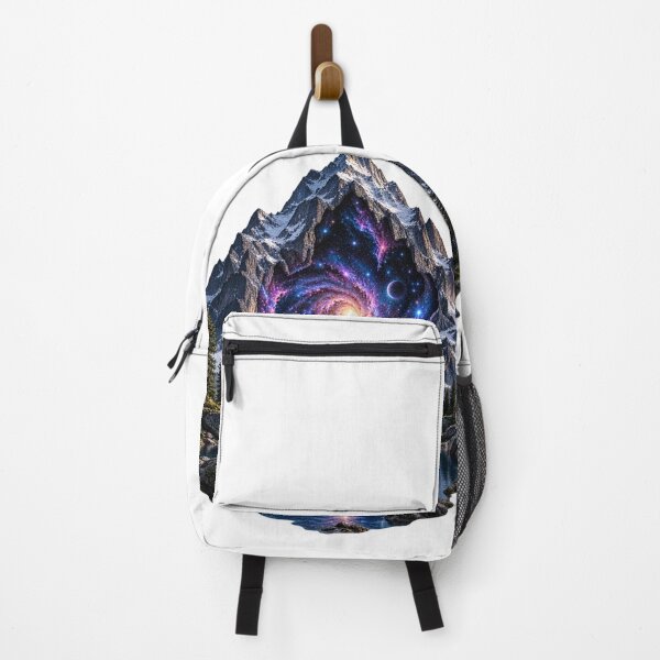 Item preview, Mountain With a Galaxy Inside Its Heart – Cosmic Mountain Nature Art designed and sold by Prince Tripathi .