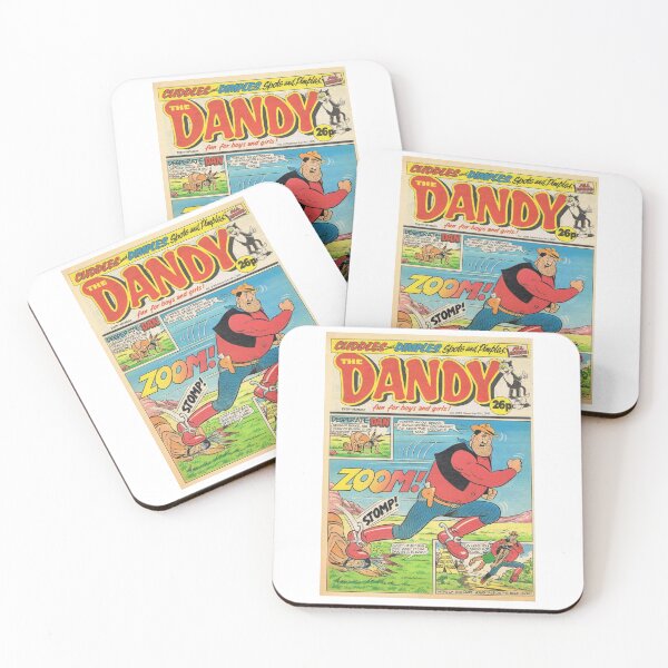 Item preview, The Dandy Desperate Dan Comic Book Cover Art Original Custom Vintage Movie Poster designed and sold by Cool Robot Bro..