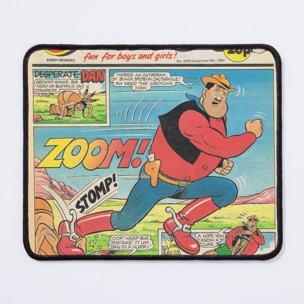 Item preview, The Dandy Desperate Dan Comic Book Cover Art Original Custom Vintage Movie Poster designed and sold by Cool Robot Bro..