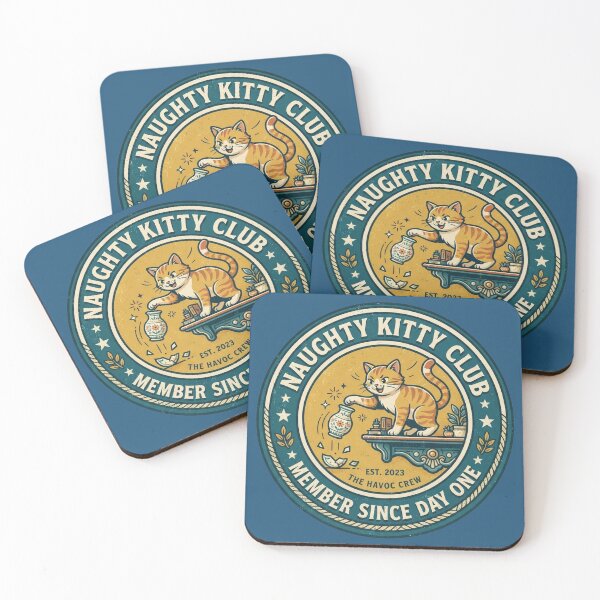 Item preview, Naughty Kitty Club designed and sold by FurRealStudioCo.