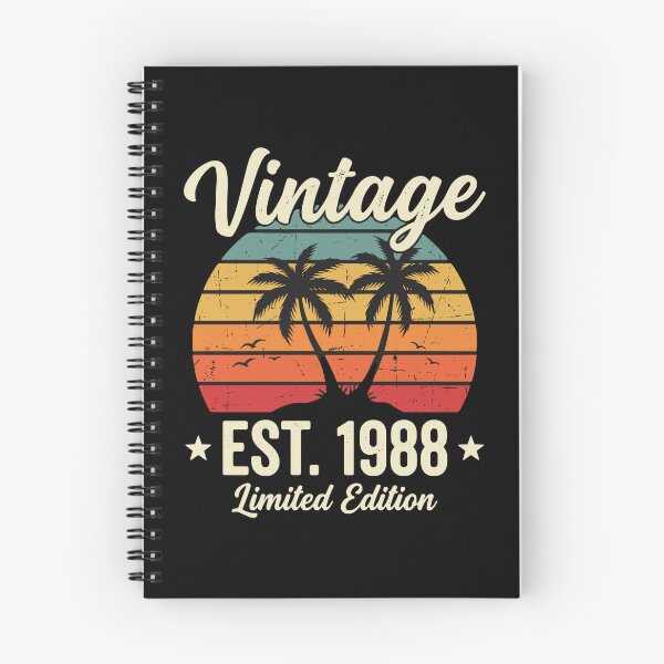 Item preview, Vintage Est 1988 Limited Edition Born In 1988 36th Birthday designed and sold by PopStars1993.