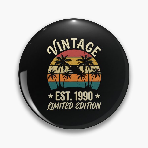 Item preview, Vintage Est. 1990 Limited Edition Born In 1990 Birthday Nineties designed and sold by PopStars1993.