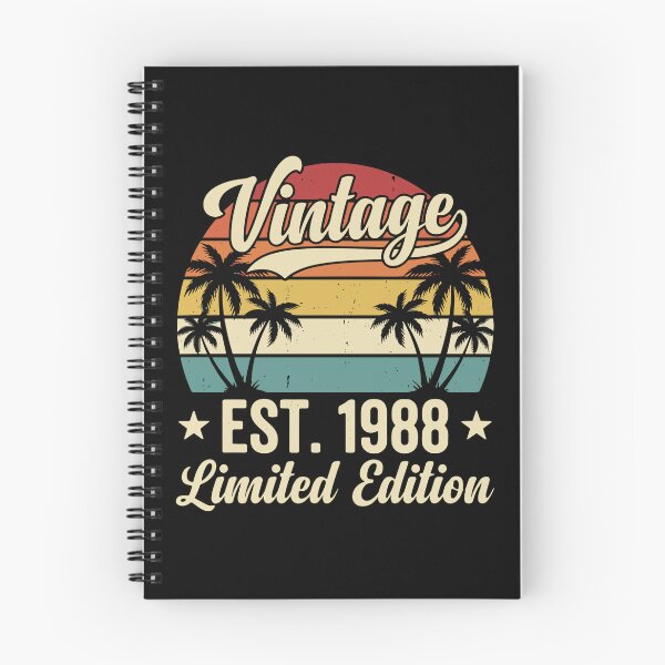 Item preview, Vintage Est. 1988 Limited Edition Born 1988 Birthday designed and sold by PopStars1993.