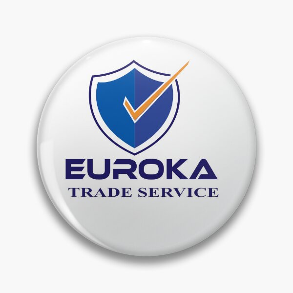 Item preview, Euroka Trade Service - Modern Shield & Checkmark Security Logo Design    designed and sold by Carftora786.