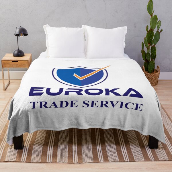 Item preview, Euroka Trade Service - Modern Shield & Checkmark Security Logo Design designed and sold by Carftora786.