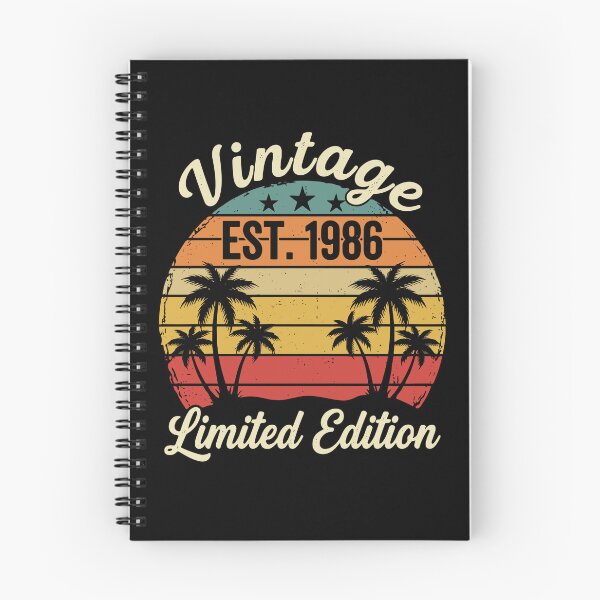 Item preview, Vintage Est. 1986 Limited Edition Born 1986 Birthday Idea designed and sold by PopStars1993.